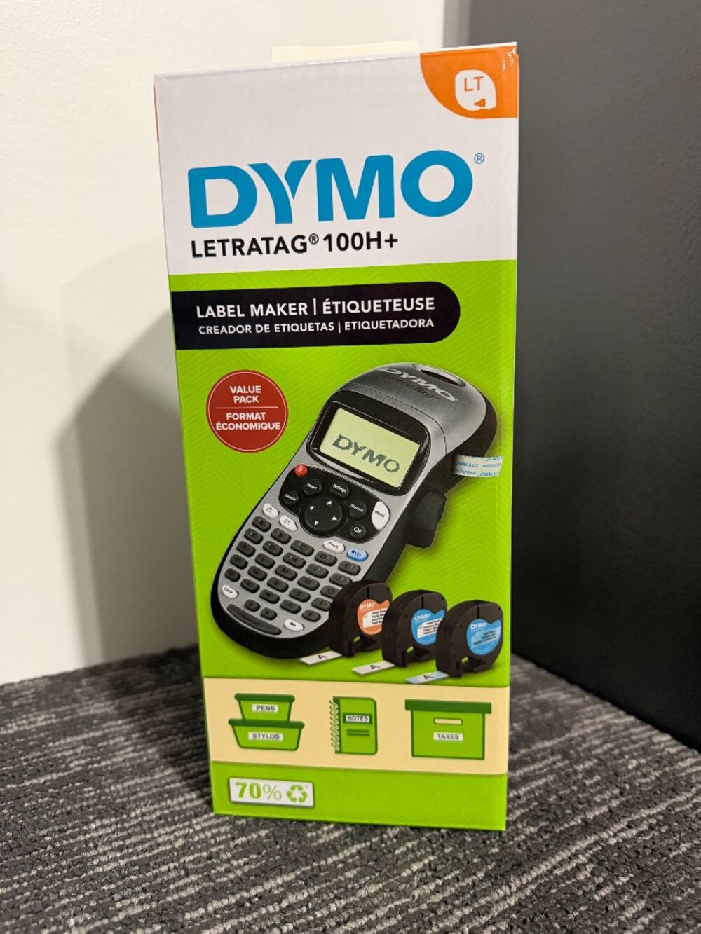DYMO - LetraTag 100H+ Handheld Label Maker